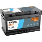Exide EL752 (75AH 730 A) stop-start J+