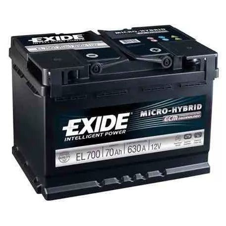 Exide EL752 (75AH 730 A) stop-start J+