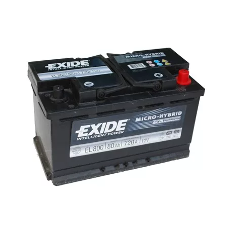 Exide EL800 (80AH 720 A) stop-start J+