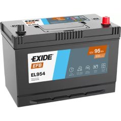Exide EL954 (12V/95AH/800A) stop-start, jobb+