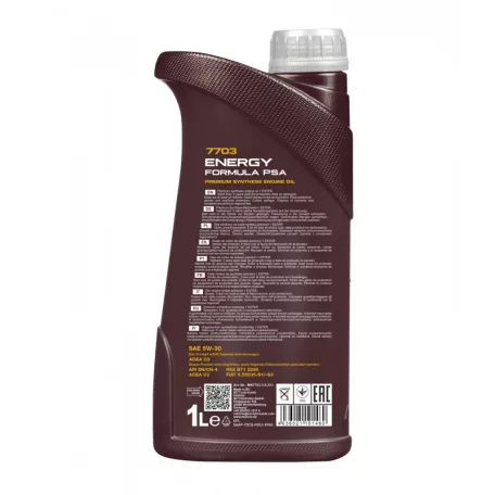 Mannol 7703 Energy Formula PSA 5W-30 (1 L)