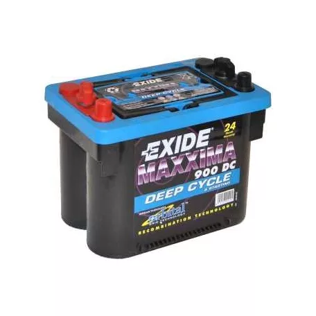 Exide Dual EP450 (50AH 750 A) spirálcellás B+