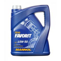 Mannol 7510 Favorit 15W-50 (5 L)