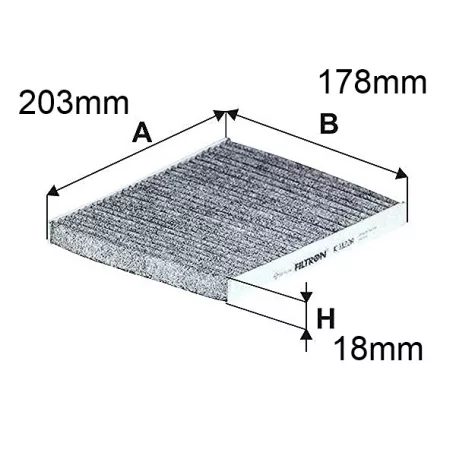 Filtron Utastérszűrő K1122A (K1122A)