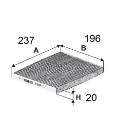 Filtron Utastérszűrő K1332A (K1332A)