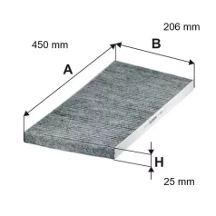 Filtron utastér légszűrő K1406A (FLTK1406A)