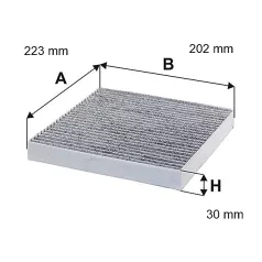 Filtron utastér légszűrő K1409A (FLTK1409A)