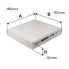 Filtron utastér légszűrő K 1426 (FLTK1426)