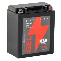 Landport GEL 12Ah 170A Jobb+ Motorakkumulátor (GEL-LB12A-3)