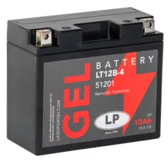 Landport GEL 10Ah 125A Bal+ Motorakkumulátor (GEL-LT12B-4)