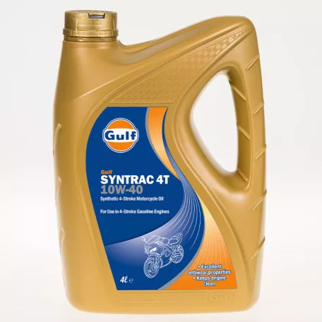 Gulf Syntrac 4T 10W-40 (4 liter)