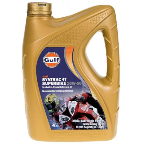 Gulf Syntrac 4T 10W-50 (4 liter)