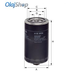Hengst H19W04 olajszűrő, H19W04