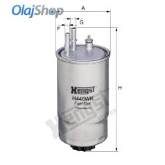 Hengst H446WK olajszűrő, H446WK