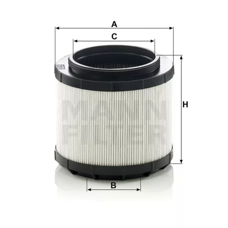 MANN FILTER HD 15 003 Szuro, munkahidraulika, HD15003