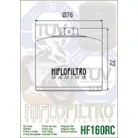 HIFLO HF160RC olajszűrő