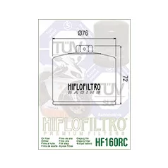HIFLO HF160RC olajszűrő