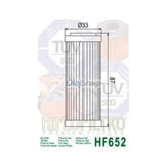 HIFLO (HF652) olajszűrő