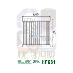 HIFLO (HF681) olajszűrő