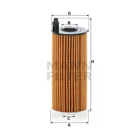 MANN FILTER HU 6014/1 z Olajszűrő, HU6014/1Z
