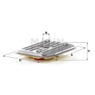 MANN FILTER H 2019 KIT Olajszűrő, H2019KIT