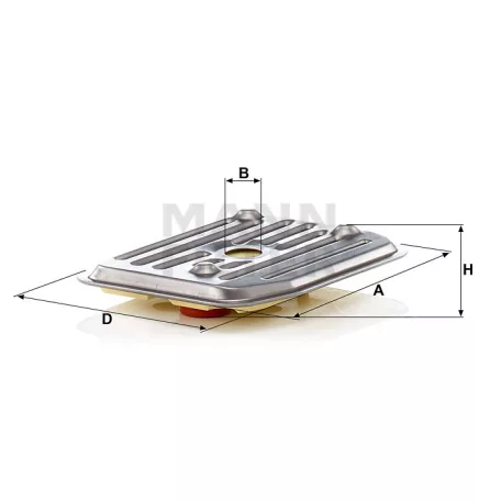 MANN FILTER H 2019 KIT Olajszűrő, H2019KIT