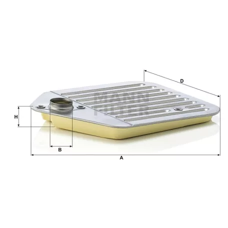 MANN FILTER H 2425 x KIT Olajszűrő, H2425XKIT