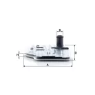 MANN FILTER H 27 001 Hidraulika szuro, automatikus váltó, H27001