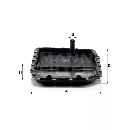 MANN FILTER H 50 002 Olajszűrő, H50002
