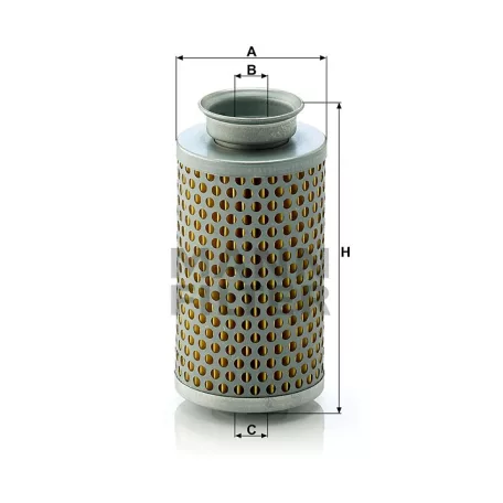 MANN FILTER H 615 Olajszűrő, H615