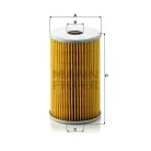 MANN FILTER H 820/3 x Olajszűrő, H820/3X