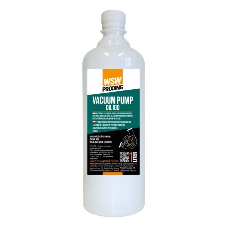 WSW Vacuum Pump Oil 100 (1 L)