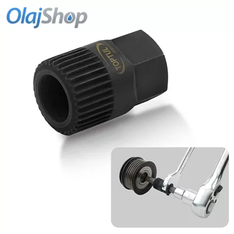 TOPTUL  Speciális dugófej (VW GOLF3, VENTO, PASSAT, AUDI A3, VOLVO, stb.) (JDBD3317 )