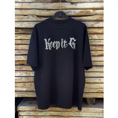 KEEP IT G - Fekete póló