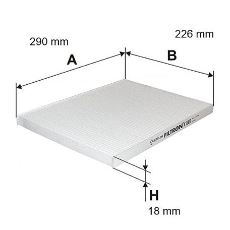 Filtron Utastérszűrő (K 1001) (K1001)