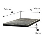 Filtron Utastérszűrő (K 1002A) (K1002A)