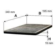 Filtron Utastérszűrő (K 1002A) (K1002A)