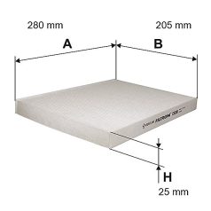 Filtron Utastérszűrő (K 1006) (K1006)