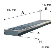Filtron Utastérszűrő (K 1008A) (K1008A)