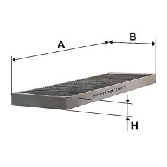 Filtron Utastérszűrő (K 1009A) (K1009A)