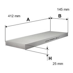 Filtron Utastérszűrő (K 1009) (K1009)