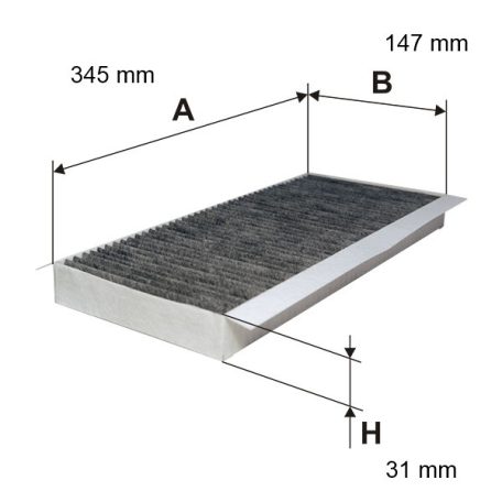 Filtron Utastérszűrő (K 1010A) (K1010A)