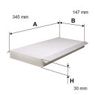 Filtron Utastérszűrő (K 1010) (K1010)