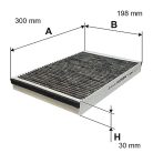 Filtron Utastérszűrő (K 1014A) (K1014A)
