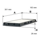 Filtron Utastérszűrő (K 1015) (K1015)