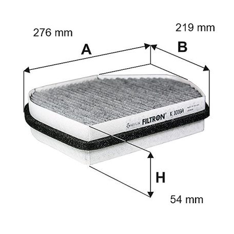 Filtron Utastérszűrő (K 1016A) (K1016A)