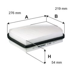 Filtron Utastérszűrő (K 1016) (K1016)