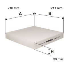Filtron Utastérszűrő (K 1017) (K1017)