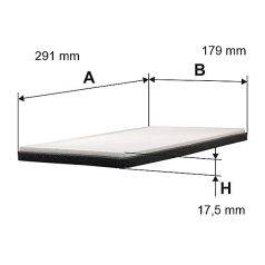 Filtron Utastérszűrő (K 1023) (K1023)