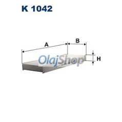 Filtron Utastérszűrő (K 1042)